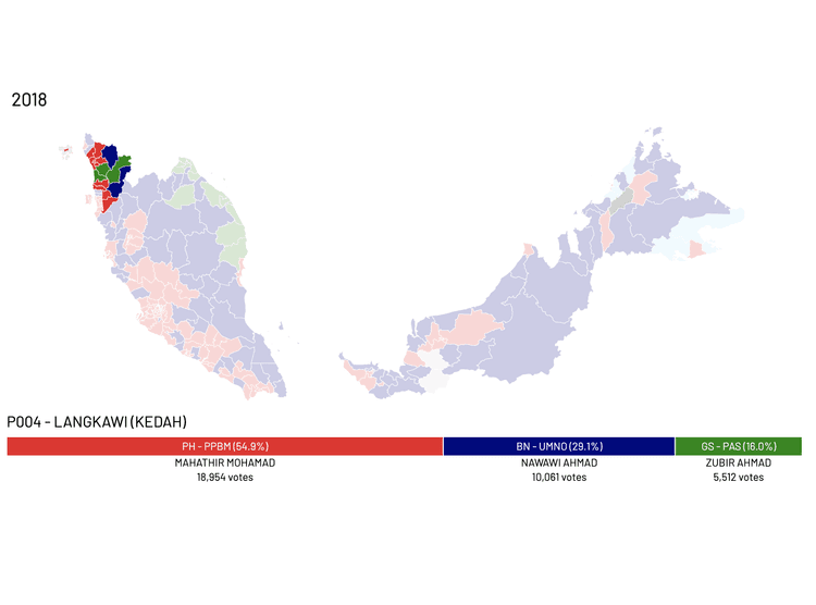 General Election Results Map